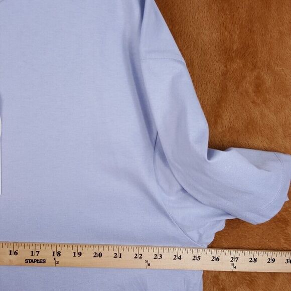 RTA Mens Shirt XL Blue Pullover Crew Oversized Logo Tee $195 - Picture 6 of 8